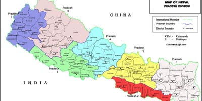 7 freedom nepal kort